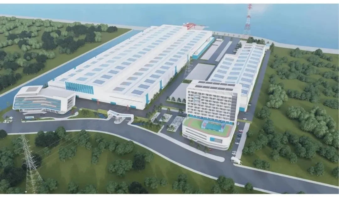 国内首个！广东中科建成低温储运装备制造基地一期工程主体结构即将完工(图3)