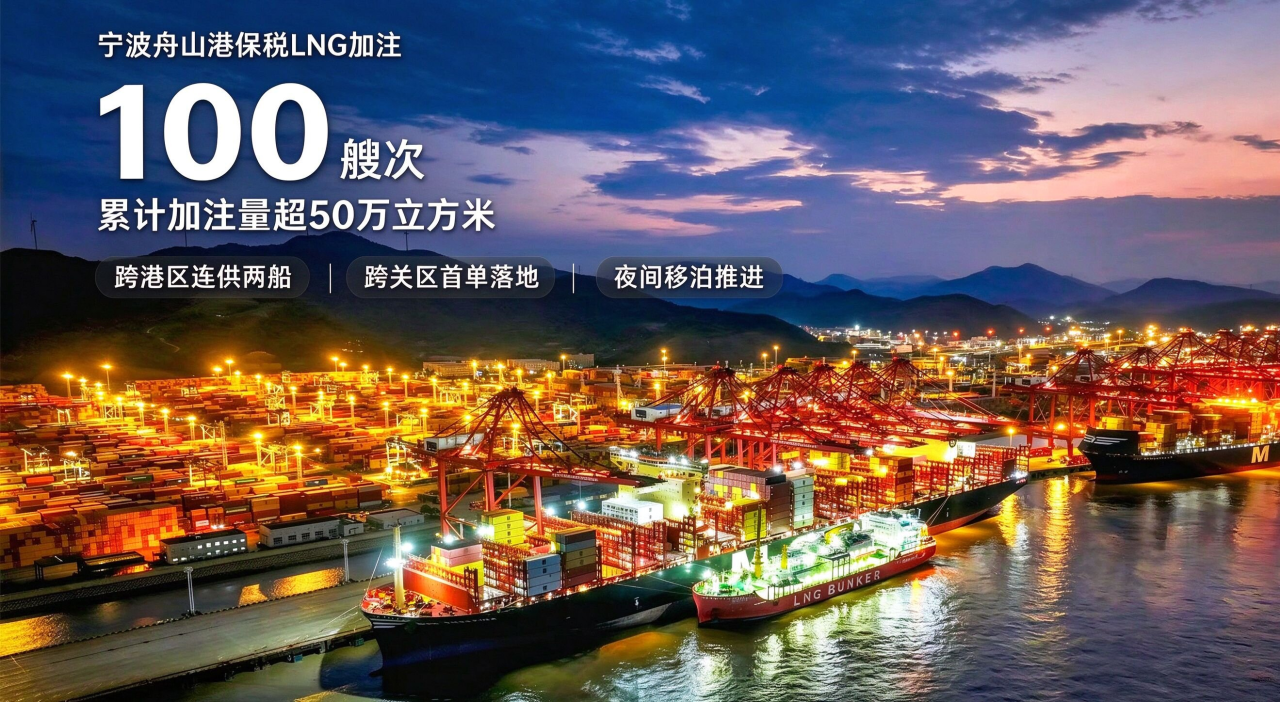 【宁波海事】全国首次!宁波舟山港完成国际航行船舶绿色燃料“一港三供”(图6) 【宁波海事】全国首次!宁波舟山港完成国际航行船舶绿色燃料“一港三供”(图6)